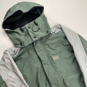 Solstice Microshed Jacket Men’s XL Full Zip Snap Ski Coat Parka Vintage 90s